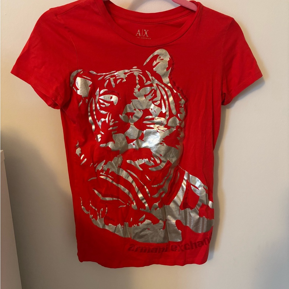 Armani Exchange Women’s Medium with Gold Tiger